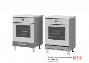 ШКАФ ДЛЯ ВСТРАИВАЕМОЙ ТЕХНИКИ 6Д1 (600Х820Х500) КГ Крафт в Ревде - revda.ok-mebel.com | фото